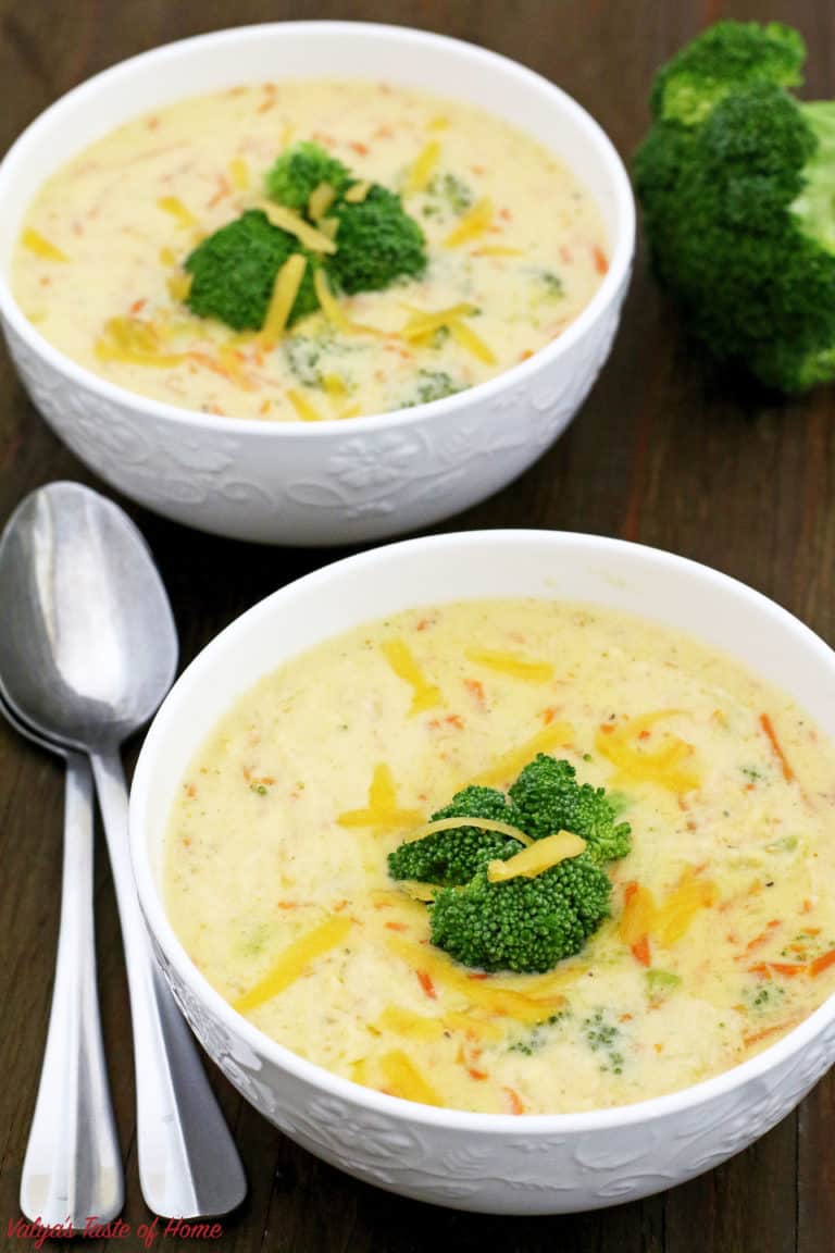 Easy Broccoli and Cheddar Soup (Ready in Under 30 Minutes!)