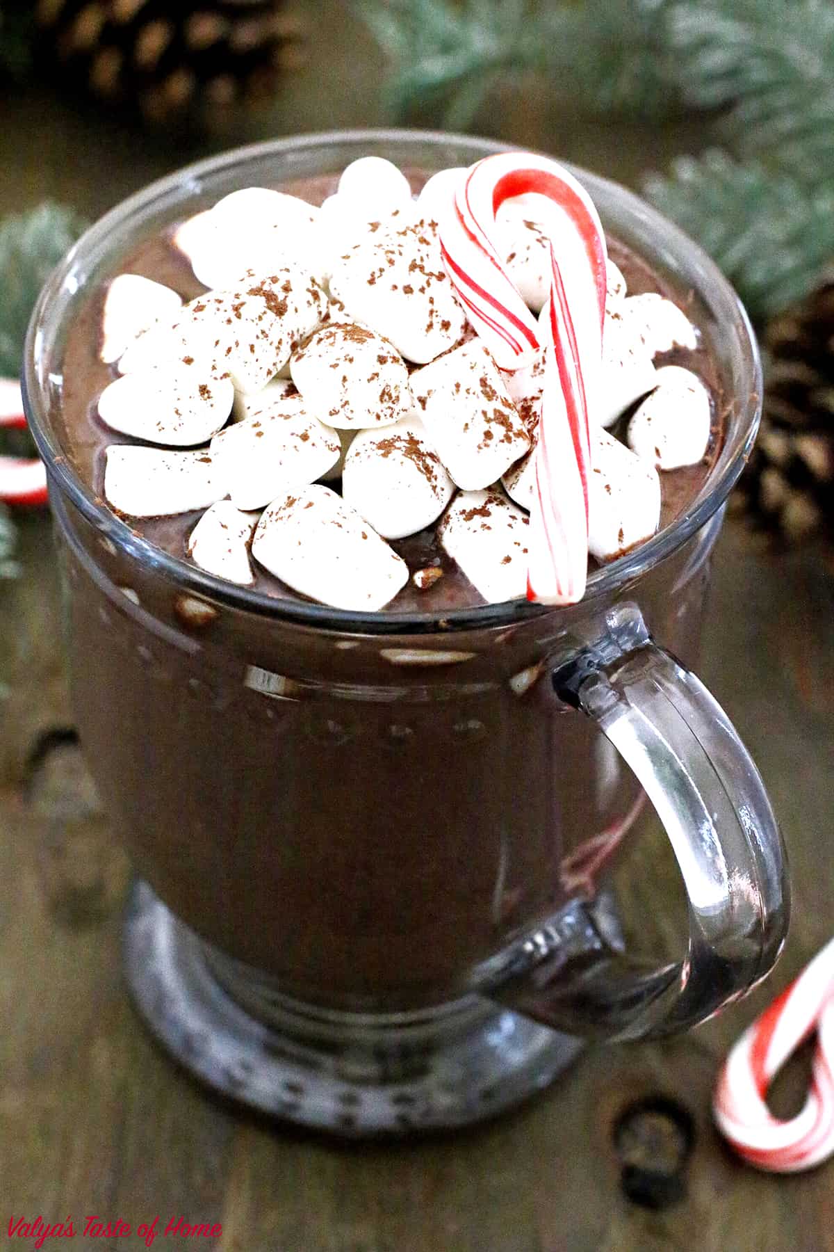 Making Rich and Creamy Homemade Hot Chocolate at home has never been easier! This rich and creamy hot cocoa made from scratch out of the ingredients you most likely to have on hand taste indescribably tasty!