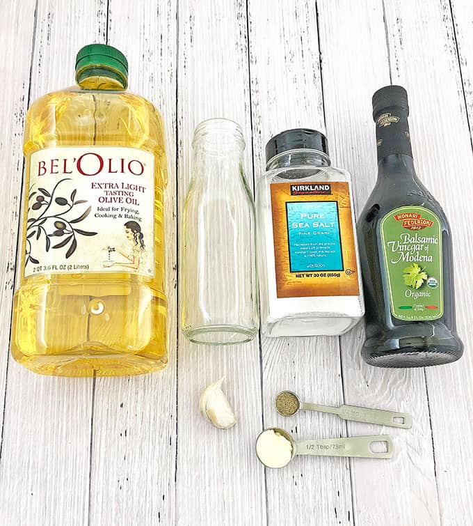 This easy and quick recipe of Homemade Balsamic Vinaigrette Dressing is so simple to make and way healthier than store bought version. You can easily customize it to your liking by adding more or less salt, pepper, and adding honey or maple syrup to the dressing.