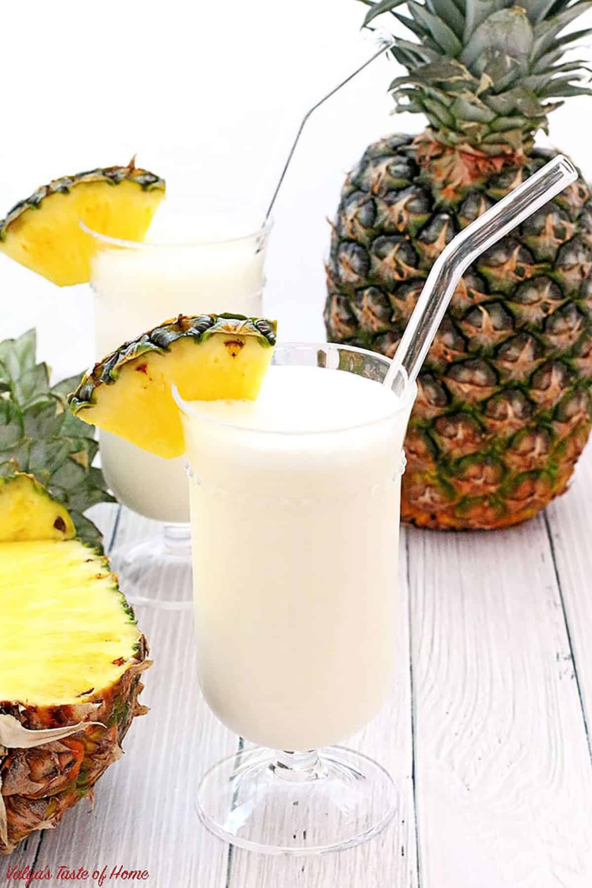 This delicious Piña Colada Smoothie has the perfect creamy texture and only takes 5 minutes to make! My recipe will give you the classic Piña Colada flavor that’s perfect for the family!