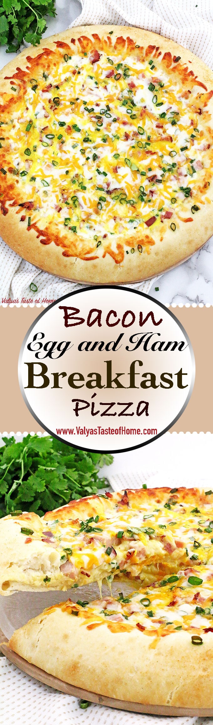 Not much can beat the taste of Bacon, Egg, and Ham Breakfast Pizza Recipe made from scratch for breakfast at my house! Soft homemade pizza dough topped with your favorite breakfast ingredients make it taste so good. Kids will look forward to waking up early knowing what’s on the menu, to enjoy the scrumptious slice of the cheese breakfast pizza. 