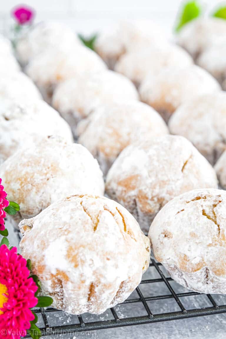 Perfectly sweet and great with tea or coffee, these muffins are a comforting treat that's guaranteed to brighten up your day.