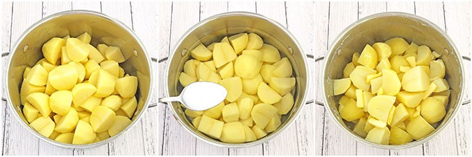  A simply prepared recipe is usually the one that turns out to be the best-tasting and most loved go-to dishes. This classic Buttered Golden Potatoes with Dill is one of those for us. Filling potato chunks coated with savory butter, sprinkled with fresh garden-grown dill to make such a simple yet tasty and comforting dish. 