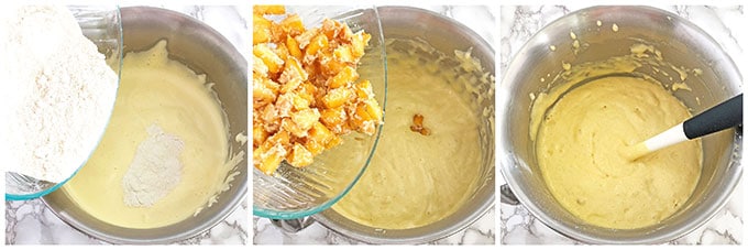 Who can resist a slice of this absolutely scrumptious Almond Peach Coffee Cake? It's light, fluffy, airy, moist, and loaded with peaches. The aroma of almond extract is phenomenal! Then topped and toasted almond slivers, making this cake not only beautiful but gives it a boost in taste as well. Every bite just melts in your mouth.
