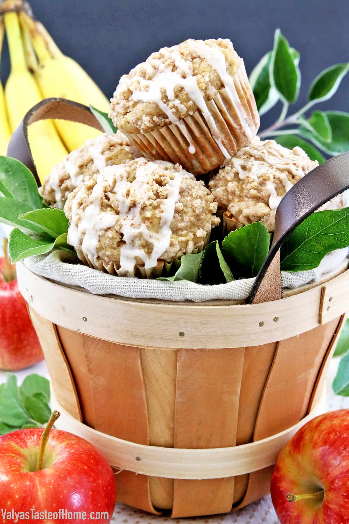 Today, I’d like to share with you our family's favorite apple treats in this 12  Must Make Apple Recipes round up, to help us transition into the Fall season! This compilation of twelve delicious apple recipes (plus one bonus one) was posted over a period of 5 years of my blogging journey.  #mustmakeapplerecipes #deliciousrecipes #fallseasonrecipe #valyastasteofhome