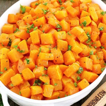 Easy Butternut Squash Recipe (Roasted to Perfection!)