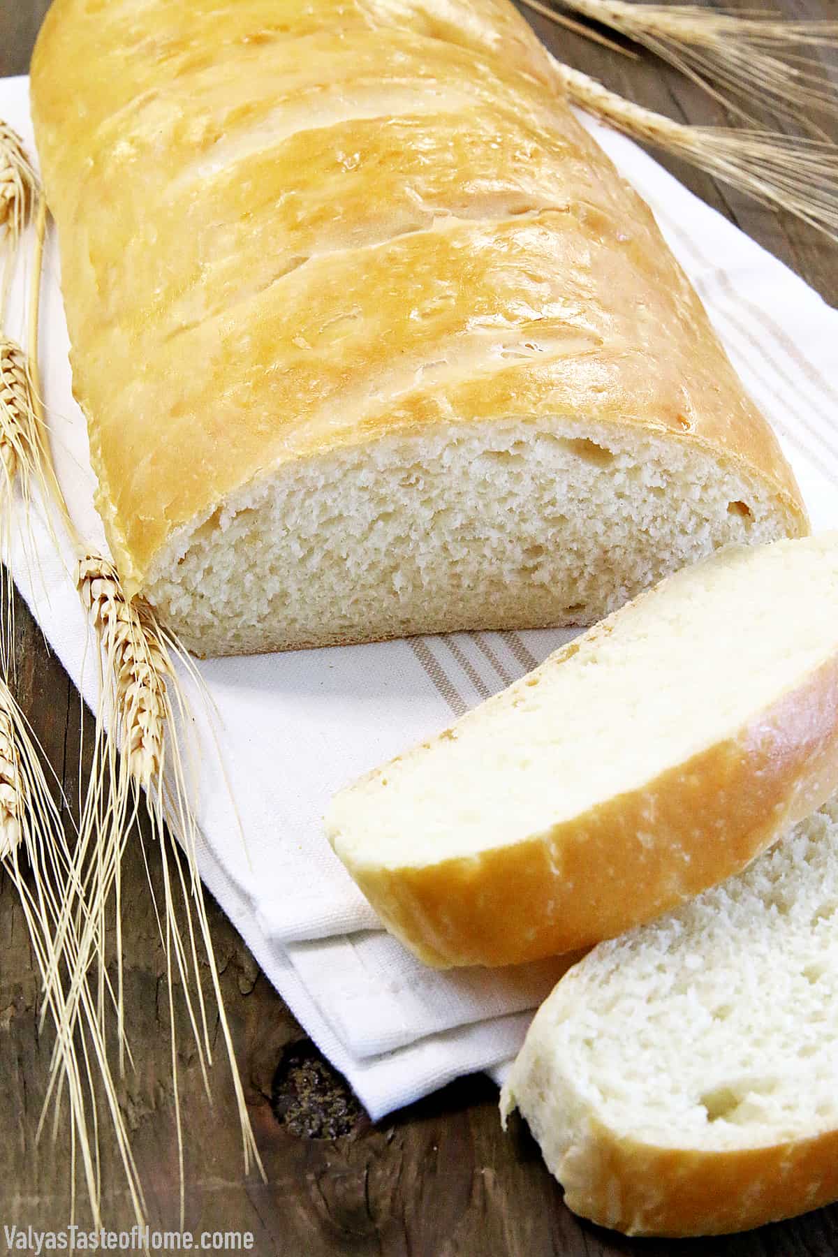 This Homemade French Bread is an all-time family favorite at my house, no matter how you slice it! And when things are either homemade or made with homegrown ingredients, it’s bound to be a winner. #homemadefrenchbread #frenchbread #easyandtasty #familyfavoritebread