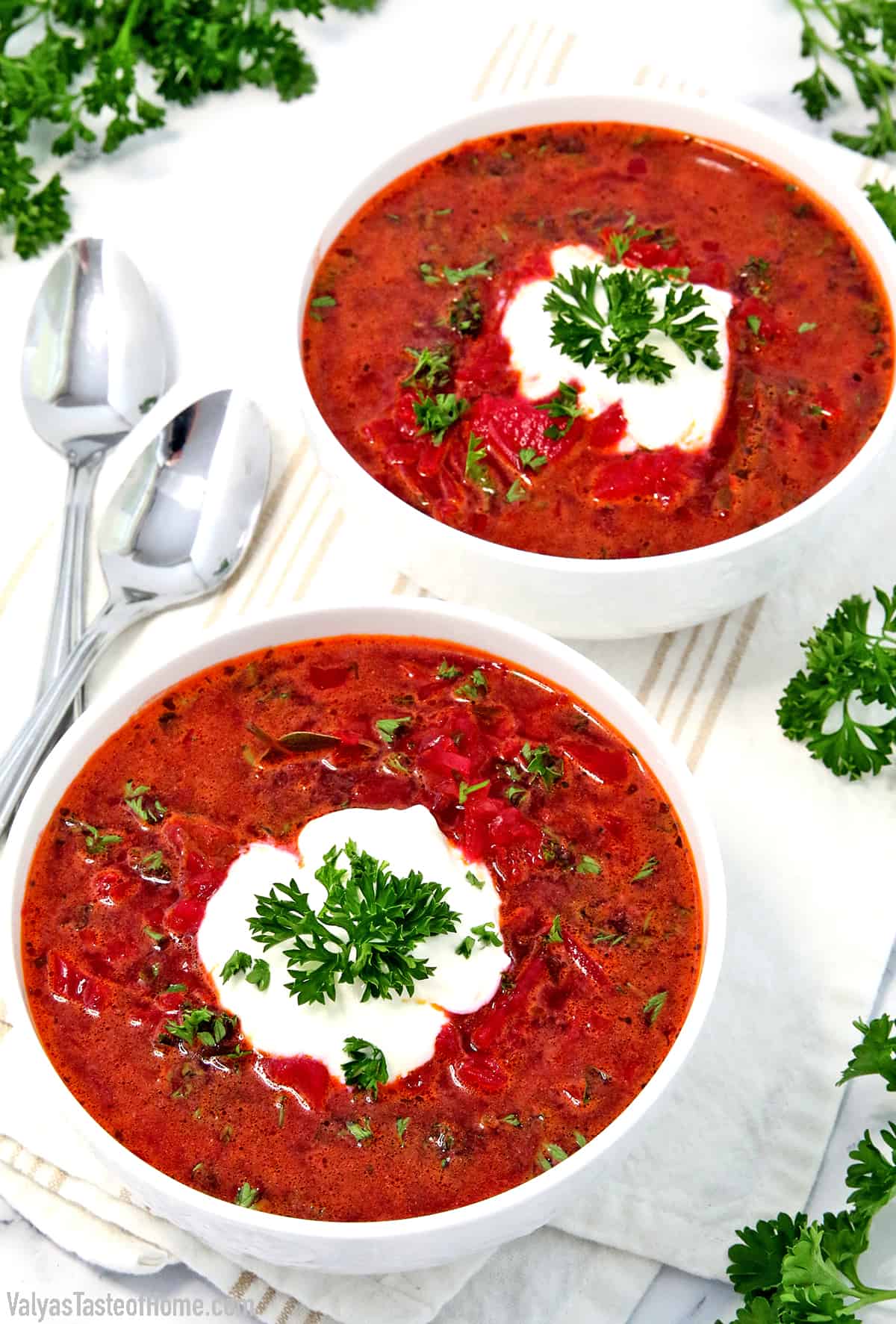 What are some of the foods that come to mind if you had to name a few Ukrainian meals quickly? I bet Red Borscht Recipe would pop into your mind. That's because it's one of the top iconic foods of Eastern and Central Europe.