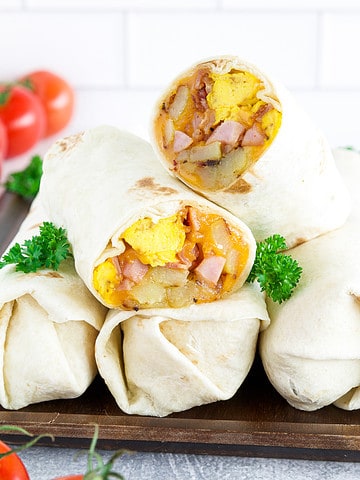 These Make-Ahead Breakfast Burritos are perfect for busy mornings when you want something that's delicious and nutritious, but quick to put together.