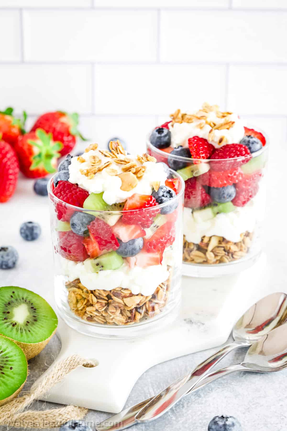 This recipe is a cinch to put together. With just a few simple steps, you'll have a delicious and nutritious parfait ready in no time.