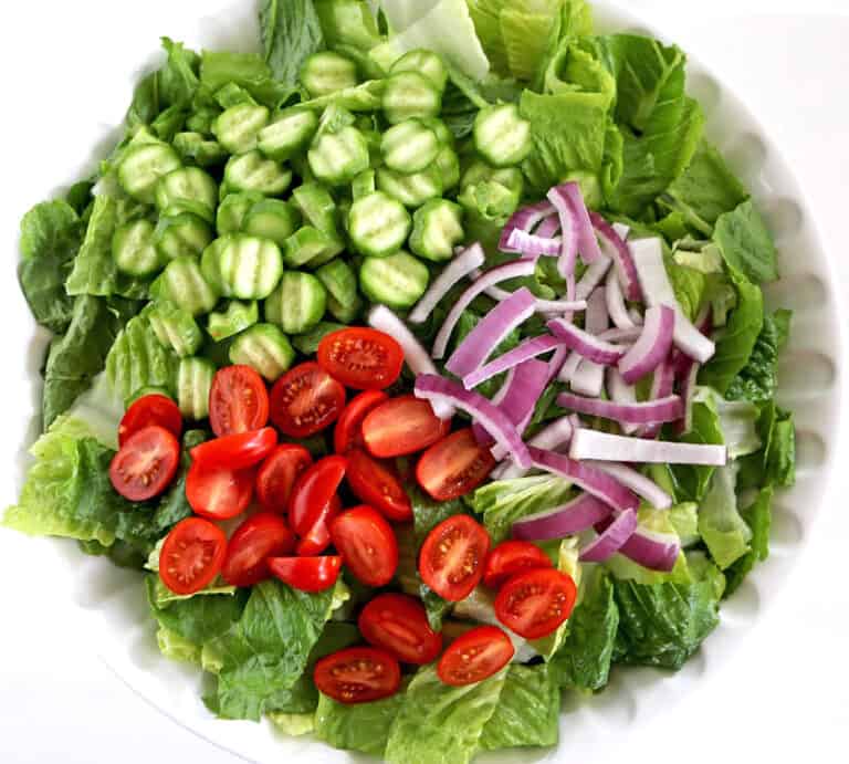 Hearts of Romaine Salad Recipe - Valya's Taste of Home