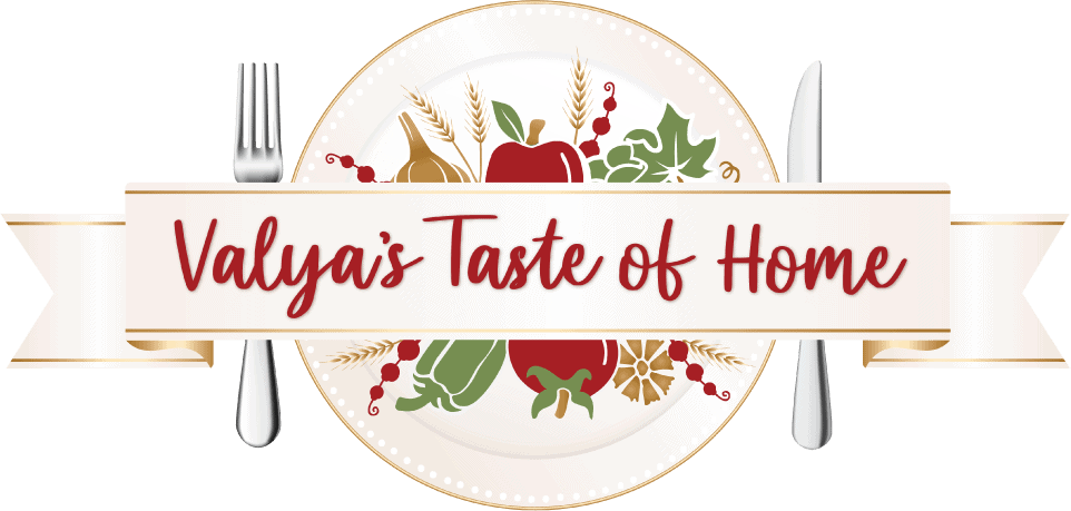 Valya's Taste of Home logo