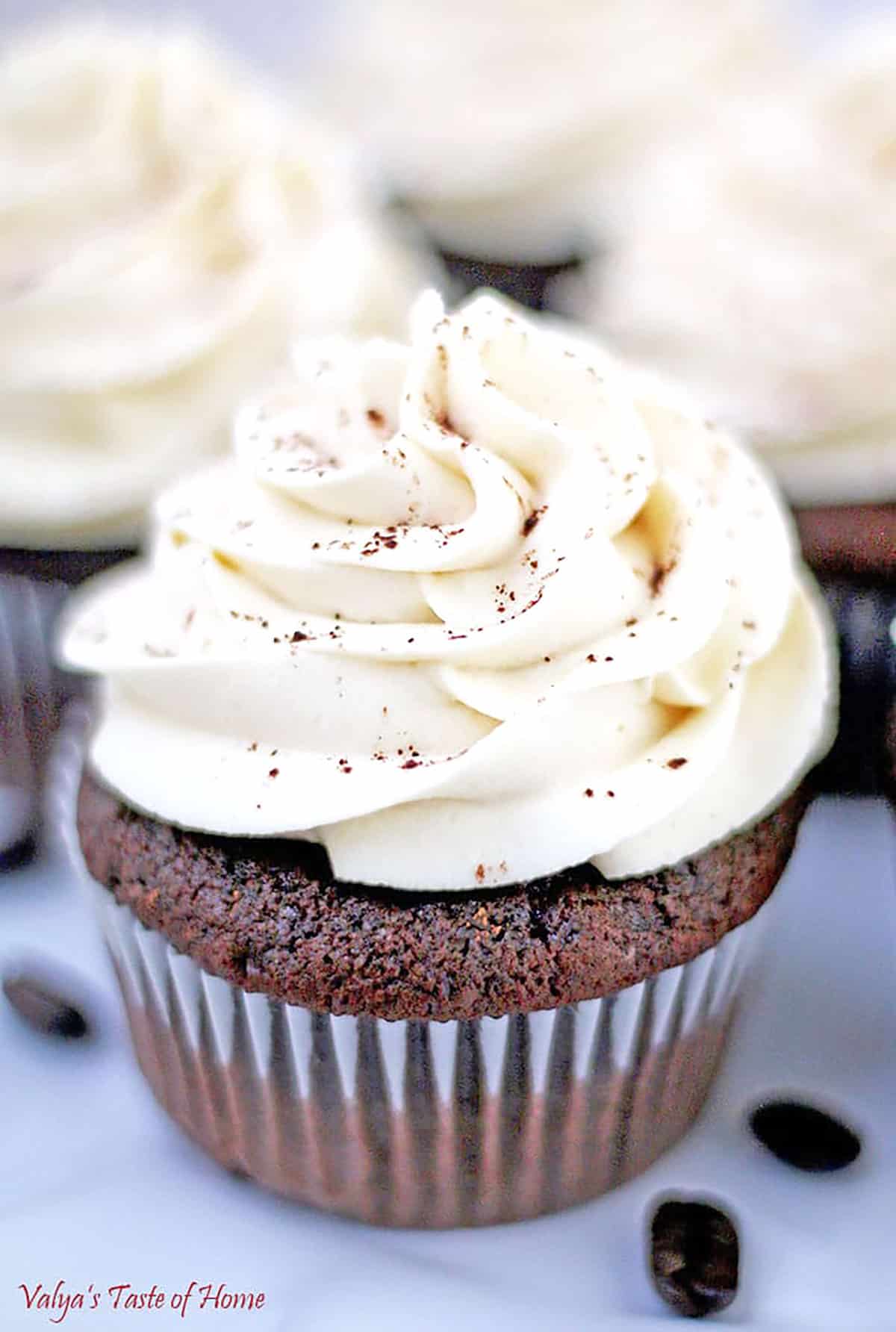 These cupcakes are a hit at parties and gatherings, and they don't last long on the dessert table.
