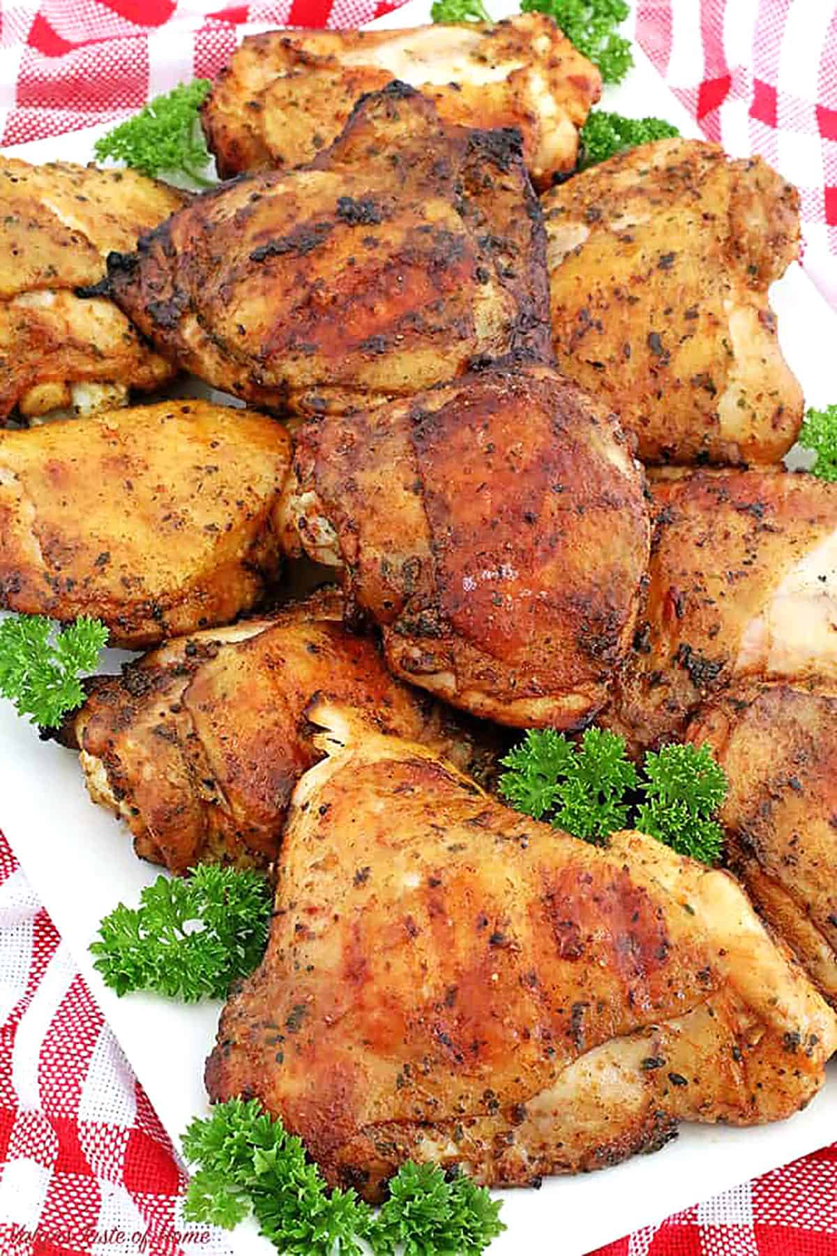 Perfectly Grilled Chicken Thighs Recipe (Easy Marinade!)