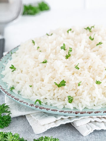 Rice cooked on a stovetop in a pot or saucepan is referred to as stovetop rice. The rice is simmered in a measured amount of water or broth until it absorbs all of the liquid and becomes soft.
