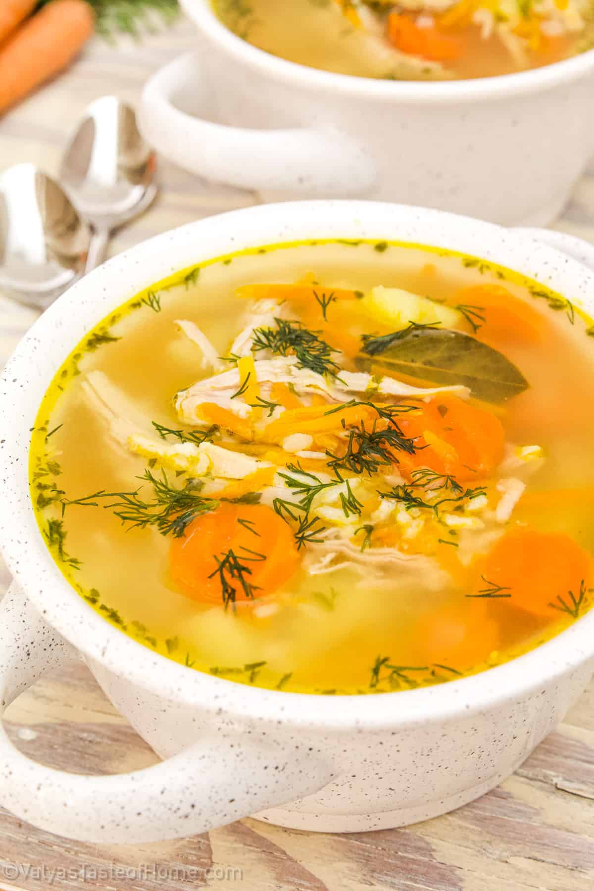 If you are lucky to have leftovers, this is one of the best things to do with them. This soup is filling yet light enough to fully enjoy after a heavy holiday meal! The flavors are robust and comforting for the perfect fall/winter soup.