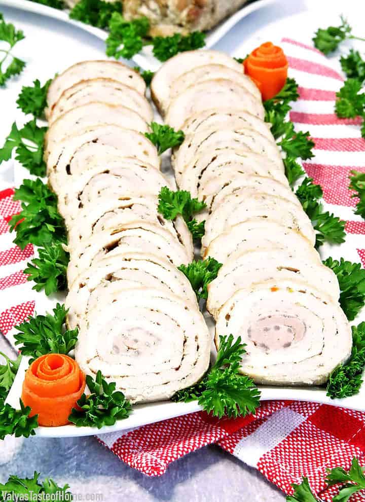 This Pork Roulade is a delicious and impressive recipe that you should try for your next family dinner, special occasion, dinner party, or even for your Christmas dinner!