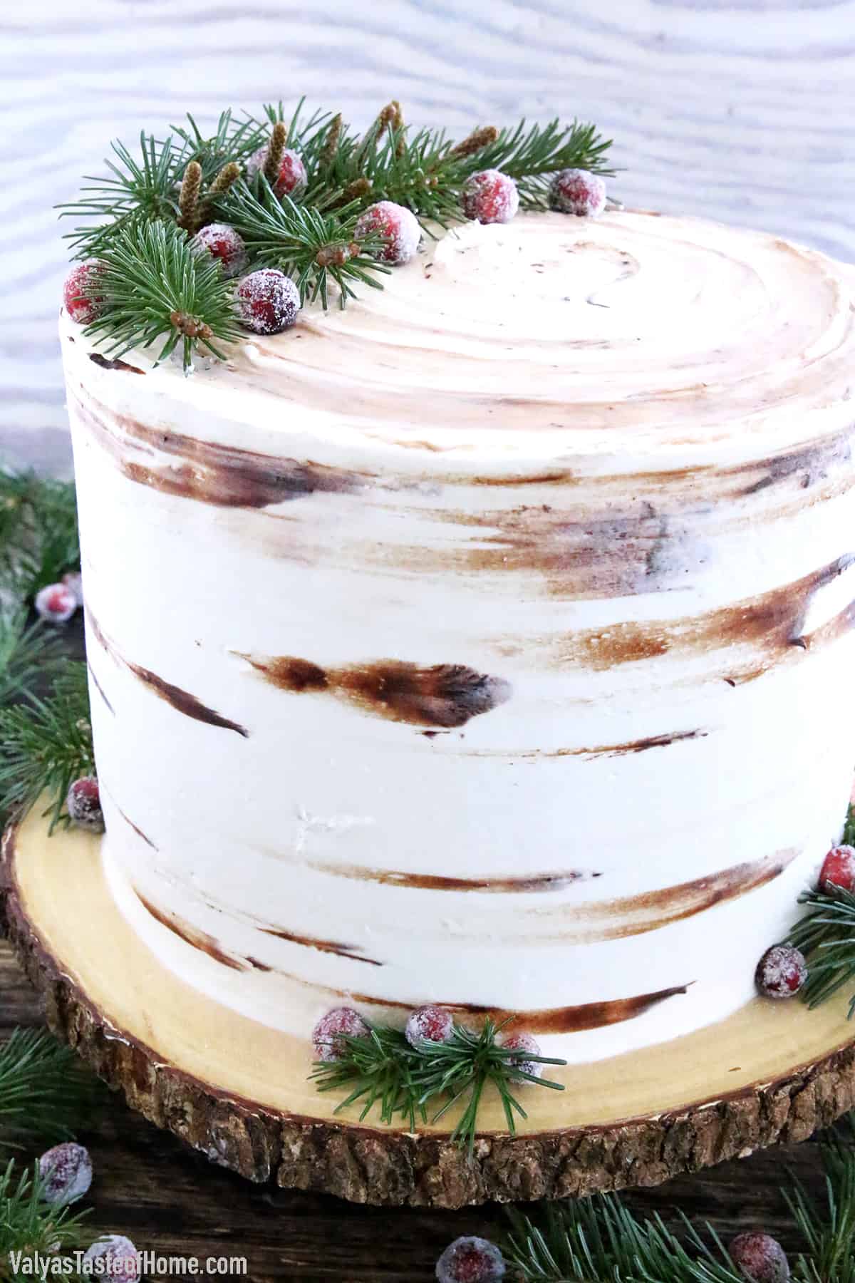 Another stump cake! White Birch Tree Stump Cake this time. They are so much fun to make.