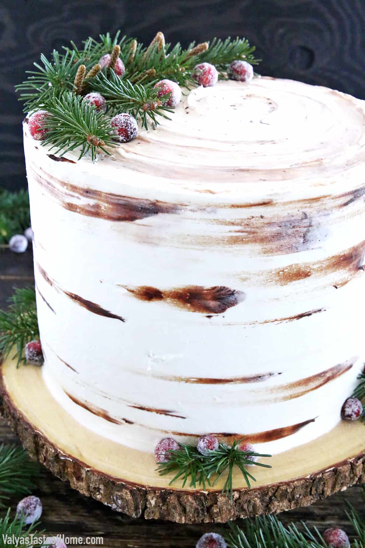 Another stump cake! White Birch Tree Stump Cake this time. They are so much fun to make.