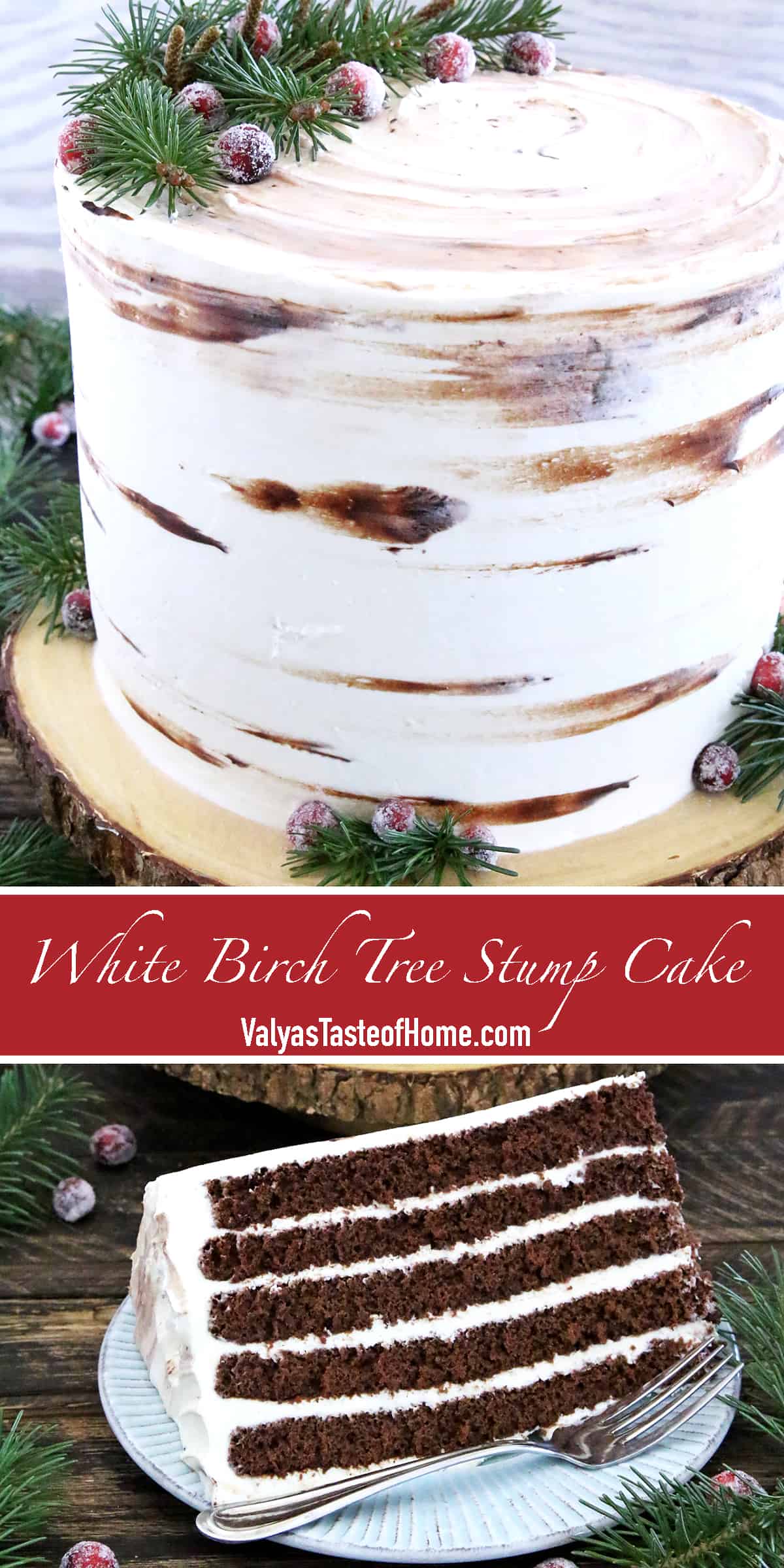 Another stump cake! White Birch Tree Stump Cake this time. They are so much fun to make.