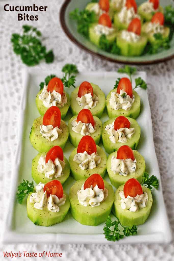 Cucumber Bites Appetizers 1 This is a list of the Top 12 Most Popular Recipes of 2021 according to google analytics. It always has been fun to see which recipes were the most popular of the year.