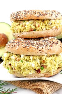 Yes, you absolutely can! You can make this avocado egg salad in advance and store it in the refrigerator until you’re ready to serve it.