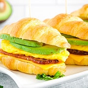 These sandwiches have avocado and eggs, which are among the few foods that I classify as "superfoods".