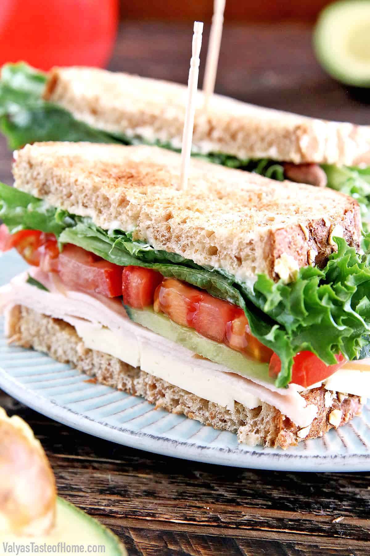 Menu - All Sandwiches   - Turkey (English)