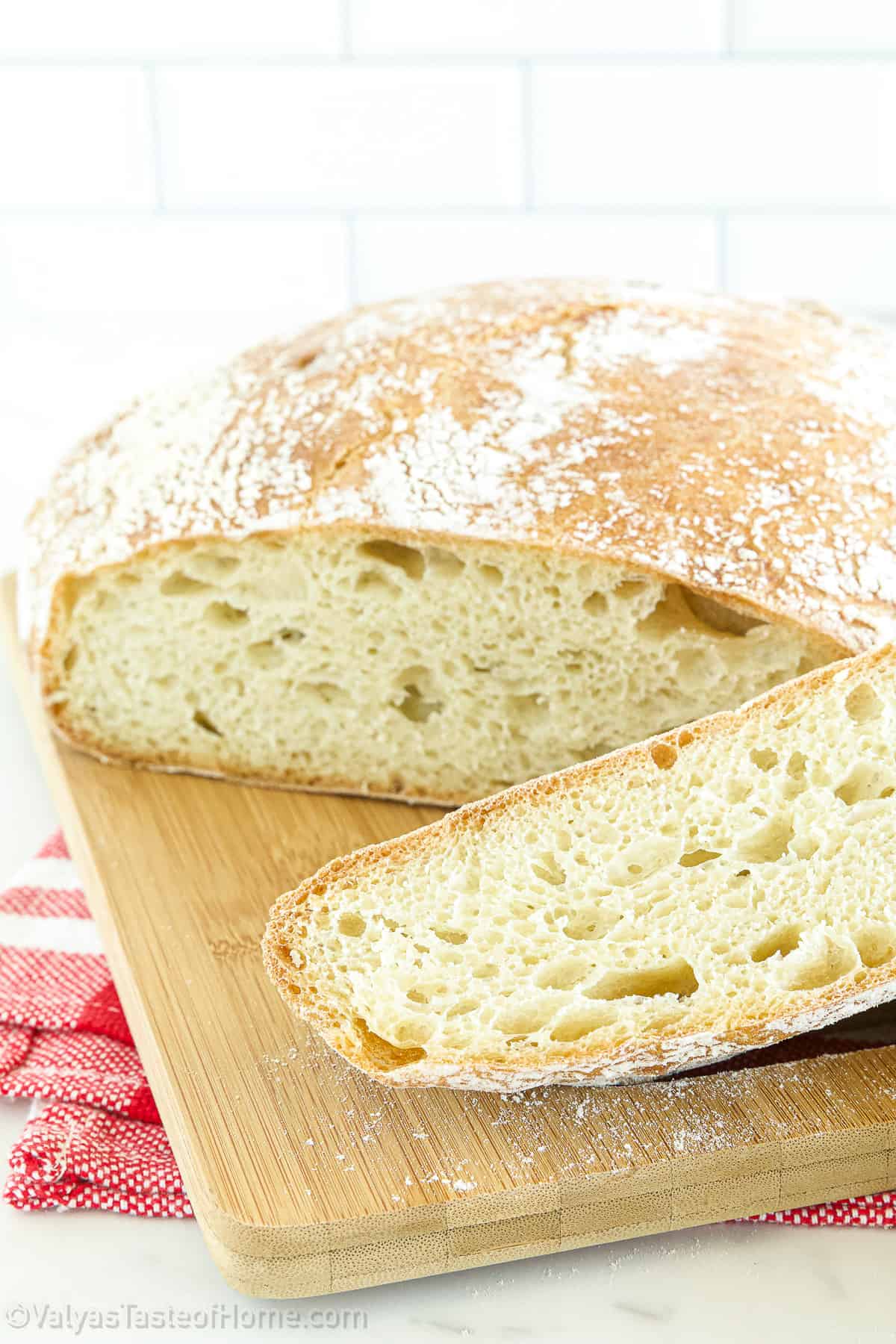 It's the perfect bread recipe for any beginner to try, but will even satisfy seasoned bakers looking for their next favorite bread recipe. 