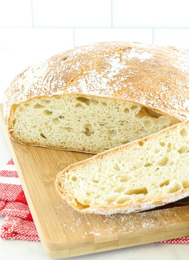 These types of crusty breads are very popular among bakers because they are delicious and pretty easy to make. They are also perfect for sandwiches.