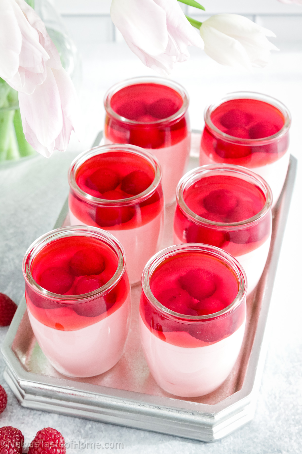 Jello Mousse is a delicious mousse dessert that's made by combining a jello package with Greek yogurt or whipping cream. It creates a delicious flavor and the dessert is light and fluffy to really take it to the next level.