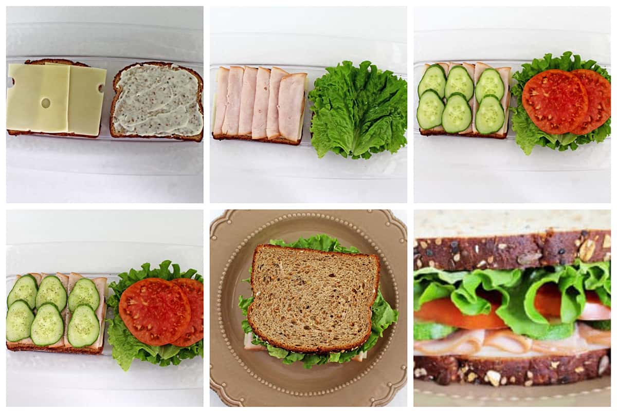 This Turkey Sandwich Recipe is one of our favorite sandwiches. The sandwich is loaded with vegetables of homegrown cucumber and tomatoes which makes it taste absolutely desirable.