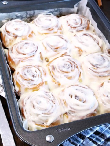 This Soft Cinnamon Rolls recipe will give you perfect soft, fluffy, and moist rolls every time, thanks to the quick and easy secret technique!