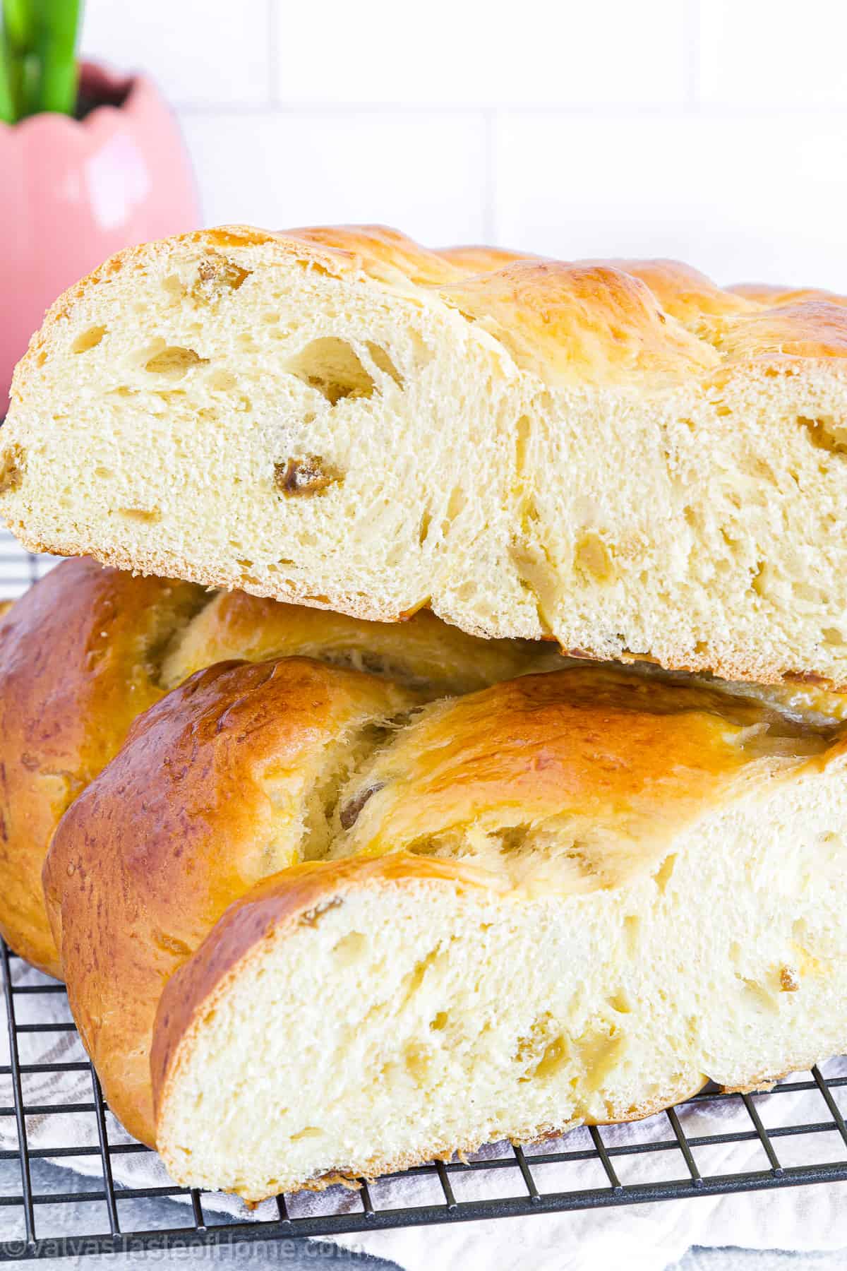 This is a classic holiday bread with a subtle, sweet flavor that goes perfectly with a little butter spread and a hot cup of tea or coffee.