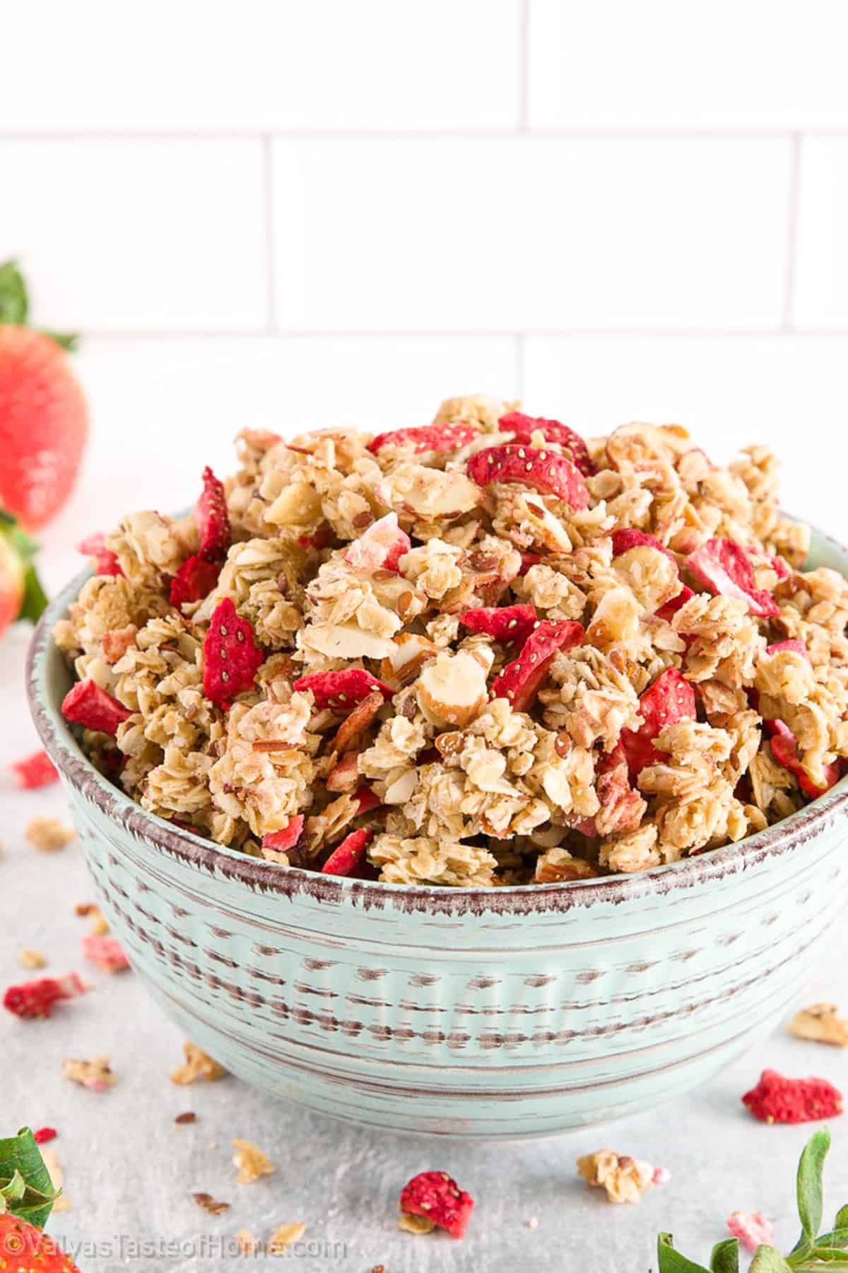 Fruit & Yogurt Parfait with Granola - Fit Foodie Finds