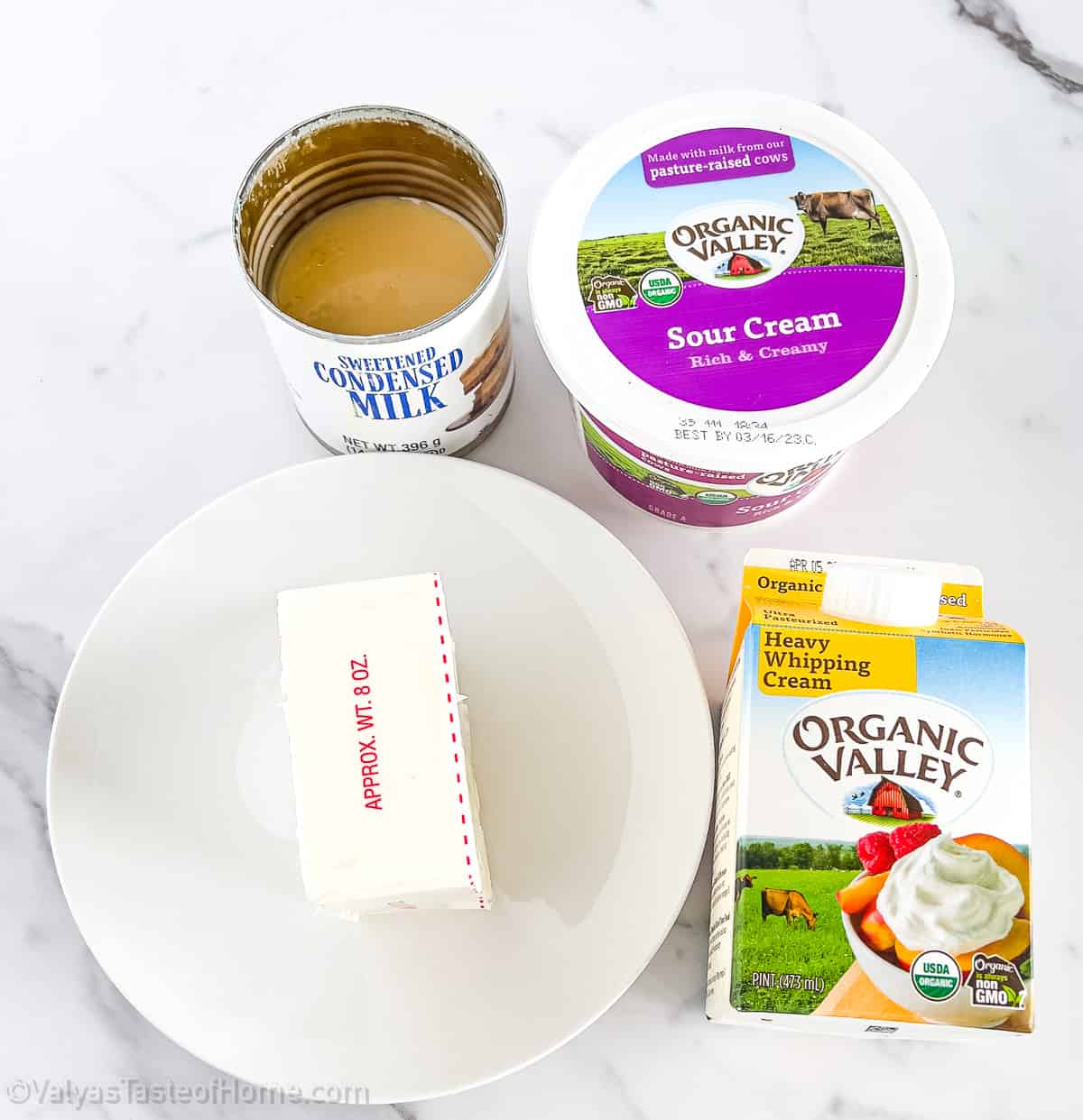 Banana Cake Roll frosting ingredients are a pantry staples.