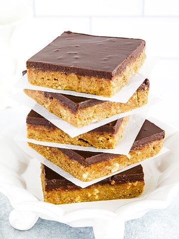 If you're looking for a delicious, foolproof no bake dessert, then these No Bake Peanut Butter Bars are the ones for you!
