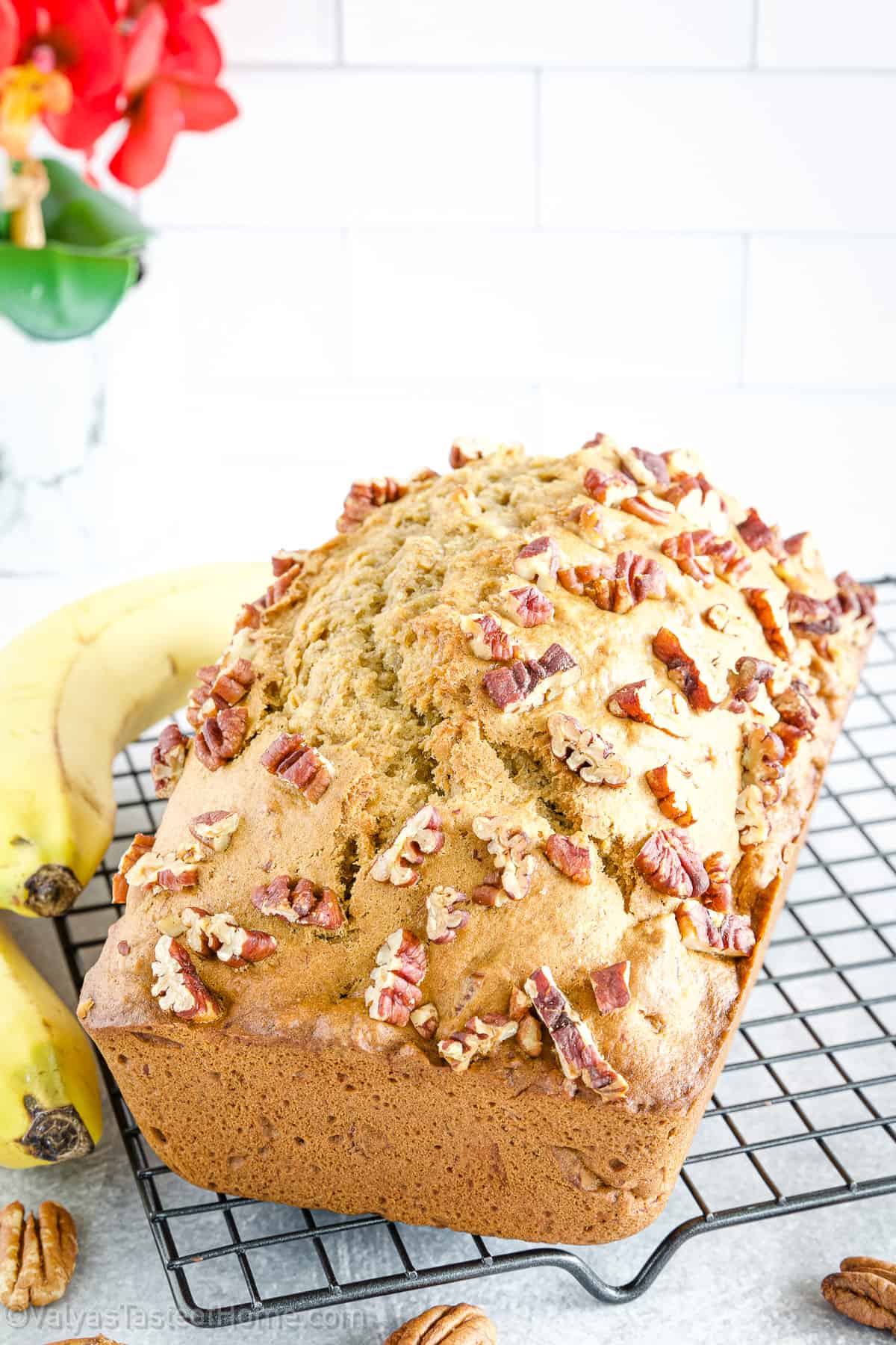 If you're a fan of quick and easy baked goods that are both delicious and nutritious, then you're going to love banana pecan bread!