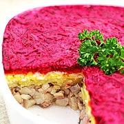 This Ukrainian Herring Shuba Salad recipe has been passed down generations in my family and it's the most common way it's made in most Slavic households!