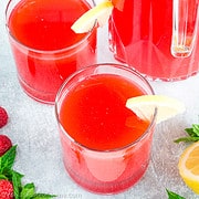 t has the perfect balance of sweet and tart flavors, giving you the tastiest raspberry lemonade you'll ever have.