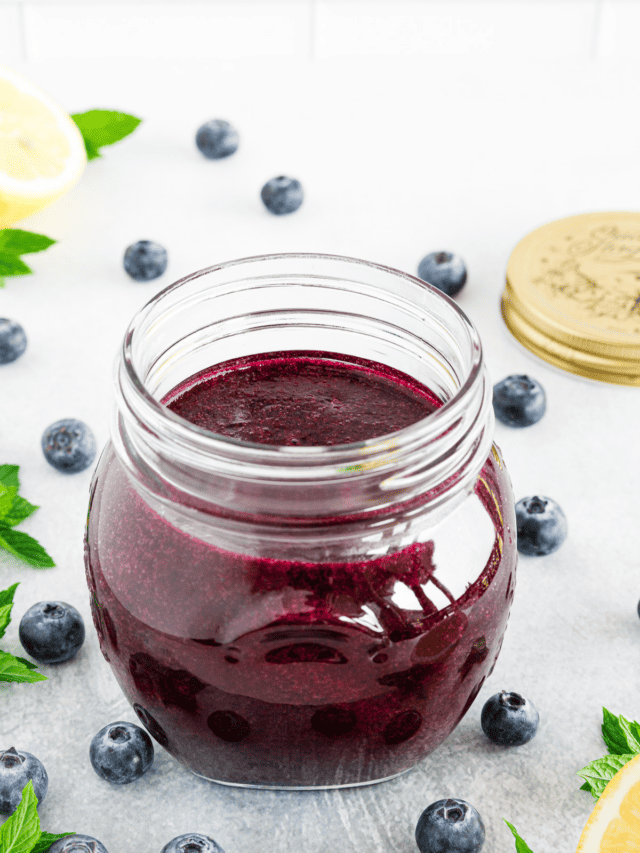 The Easiest Blueberry Coulis Valya's Taste of Home