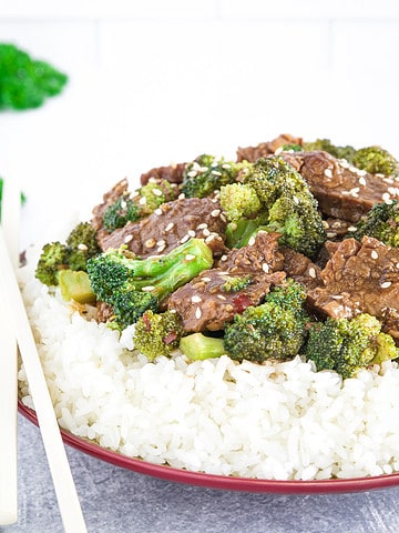 This Instant Pot Beef and Broccoli recipe brings together tender beef and crisp broccoli in a savory sauce.