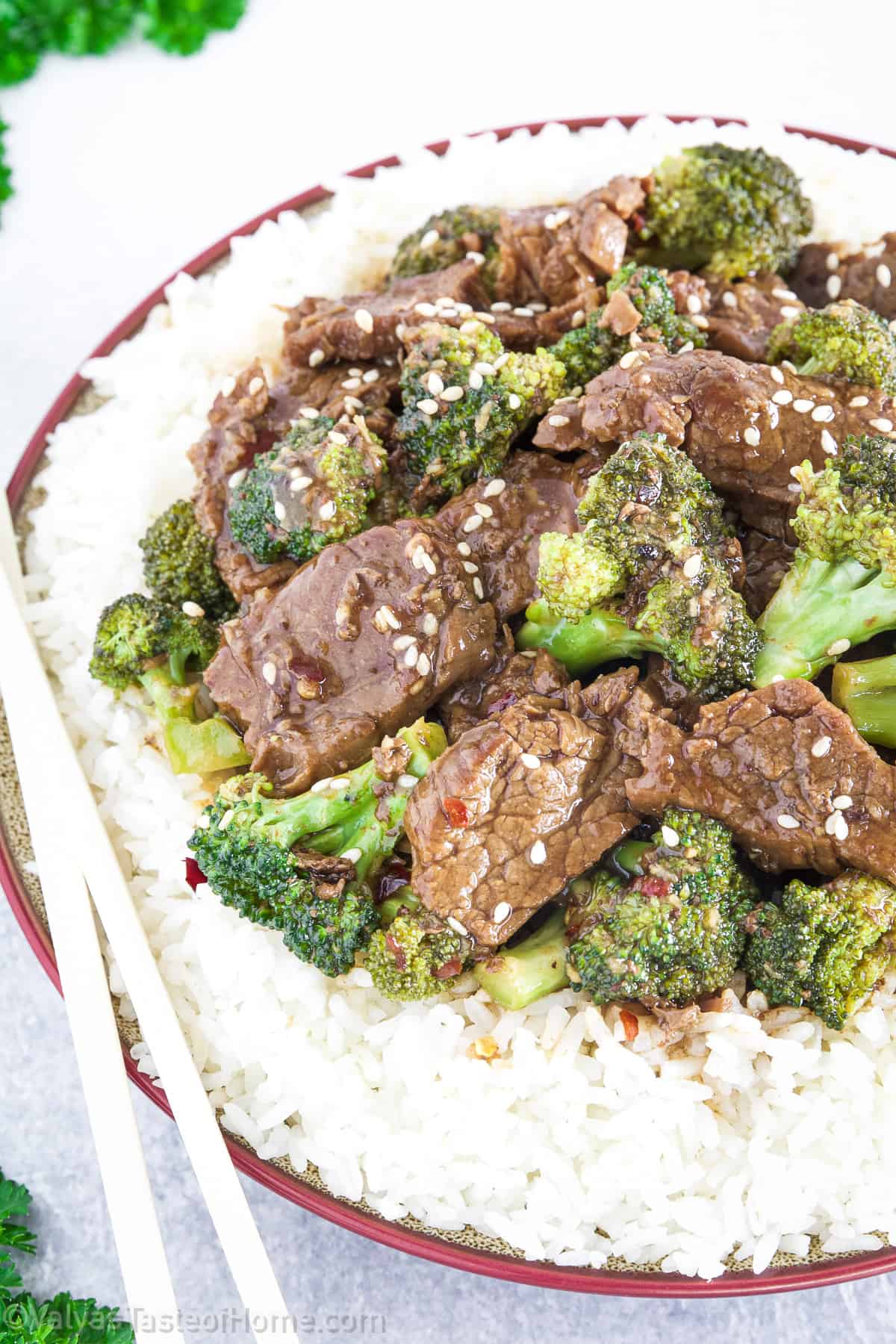 Instant pot beef and broccoli is a popular Chinese-American dish made with tender beef slices and fresh broccoli florets cooked in a savory sauce. 