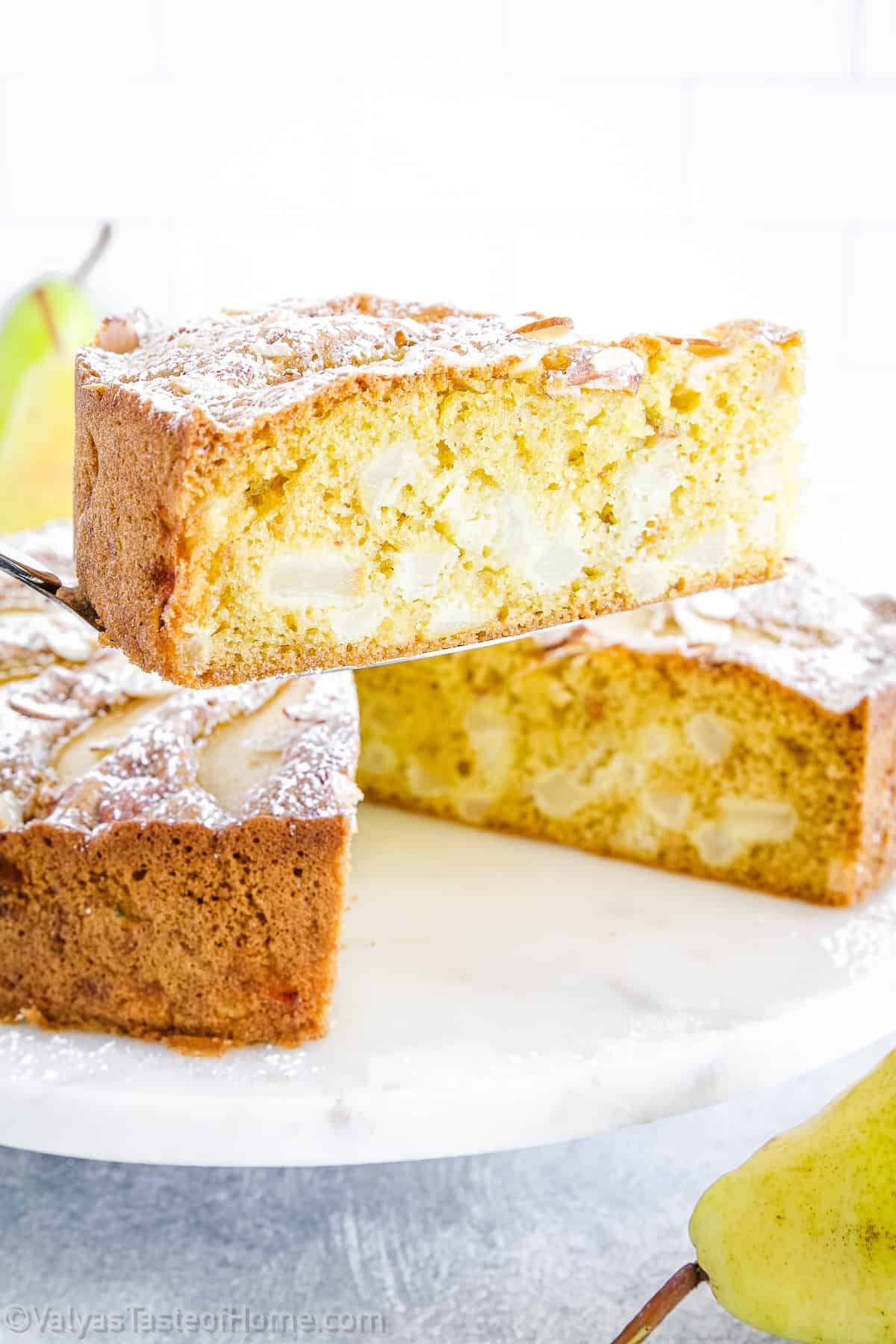 The perfect combination of ingredients creates a unique flavor that makes this coffee cake a crowd-pleaser.