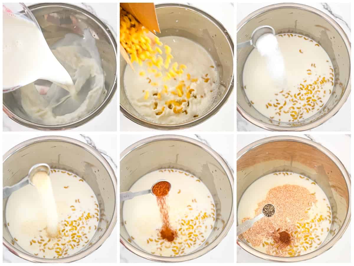 Add in the butter, making sure to distribute it evenly among the pasta. Sprinkle in your seasonings: sea salt, garlic powder, onion powder, paprika, and black ground pepper.