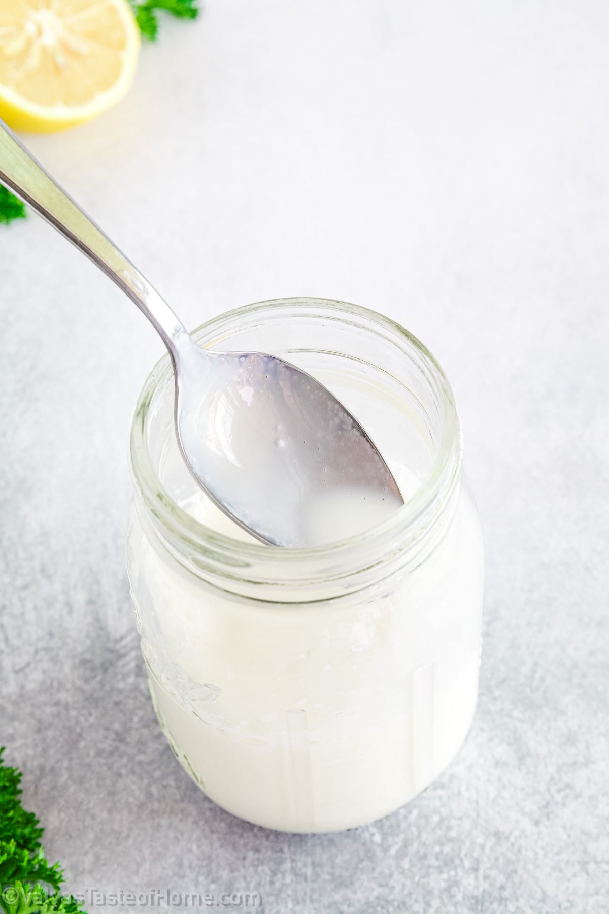 Whether your recipe calls for buttermilk pancakes, buttermilk biscuits, fried chicken, or even a tangy salad dressing, this buttermilk substitute will add that special tangy flavor to all your favorite dishes.