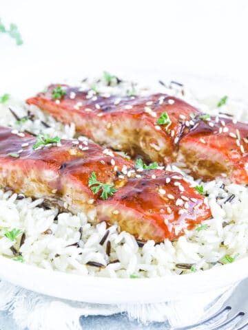 This delicious Teriyaki Salmon recipe is an incredible weeknight dinner option that brings the rich, savory flavors of the East right to your dinner table.