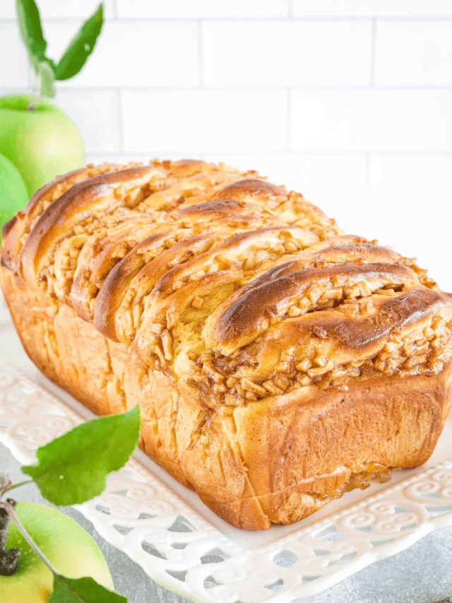 Super Easy Apple Fritter Bread