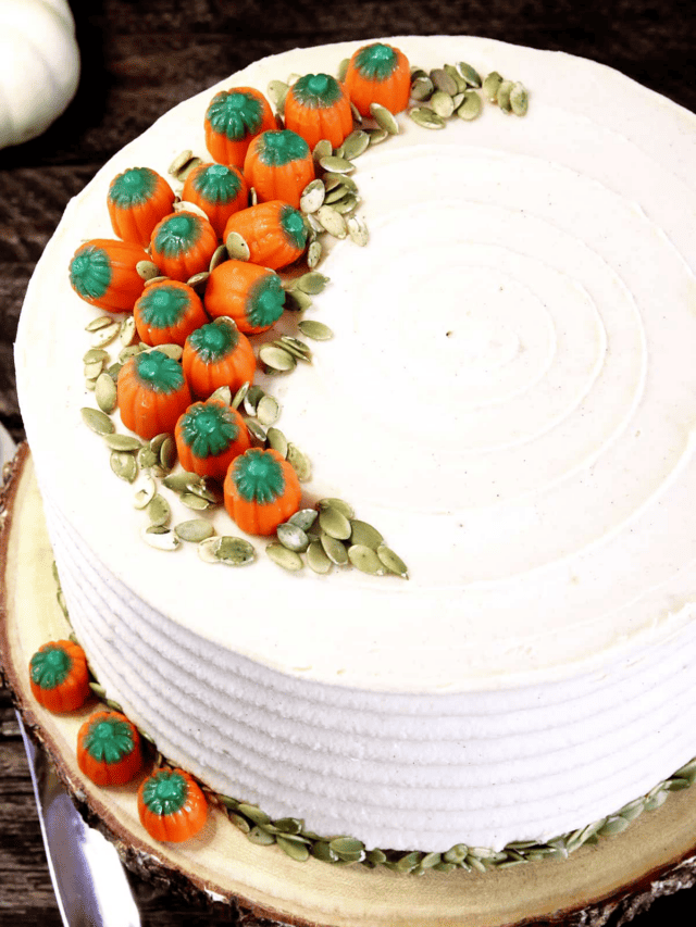 Simple Pumpkin Spice Latte Cake