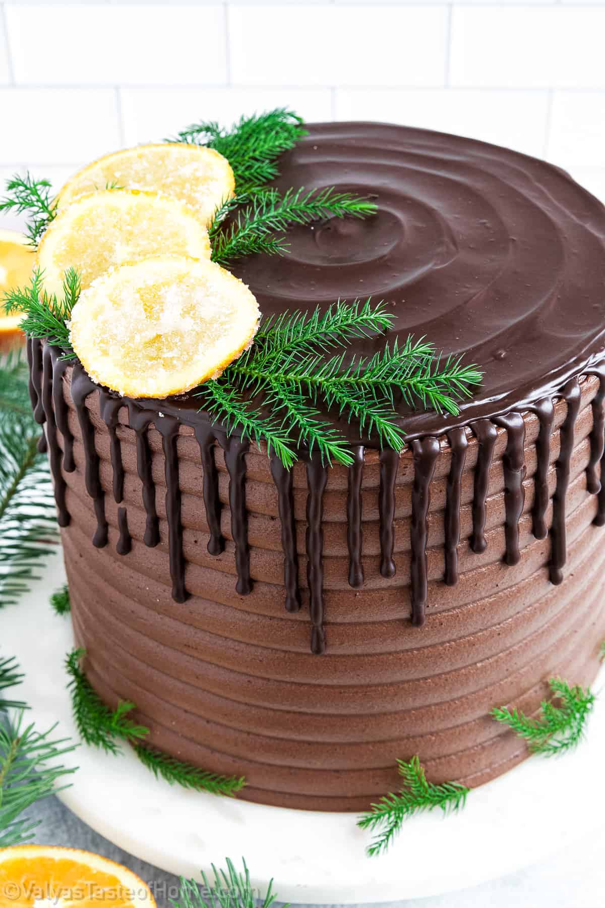The combination of chocolate and orange will leave you licking your fingers!